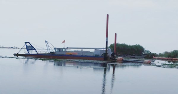 山東金銳船舶建造的1000流量挖泥船水庫(kù)清淤治理項(xiàng)目